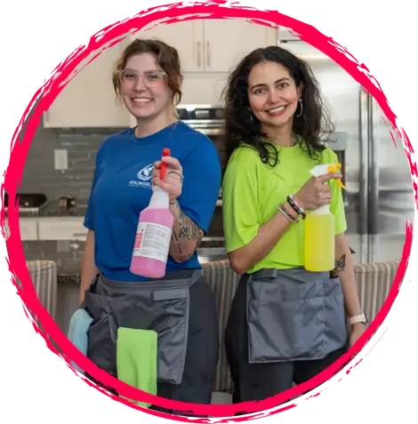 womens holding water detergent